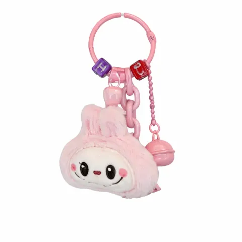 Pink Labubu Head Charms