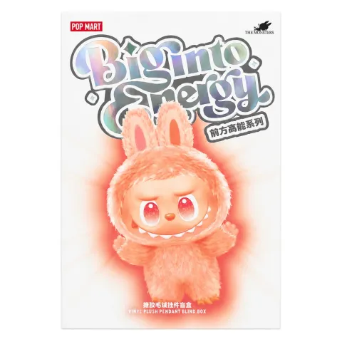 POP MART The Monsters Big Into Energy Vinyl Plush Pendant Blind Box