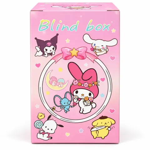 Sanrio Characters Pink Blind Box Cute Collectible Toy