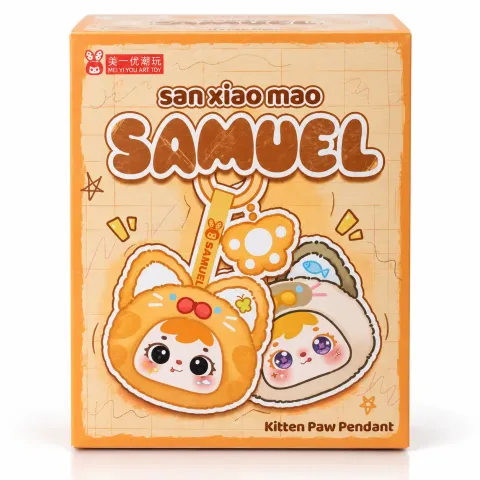 Sanxiaomao Samuel Kitten Paw Pendant Blind Box