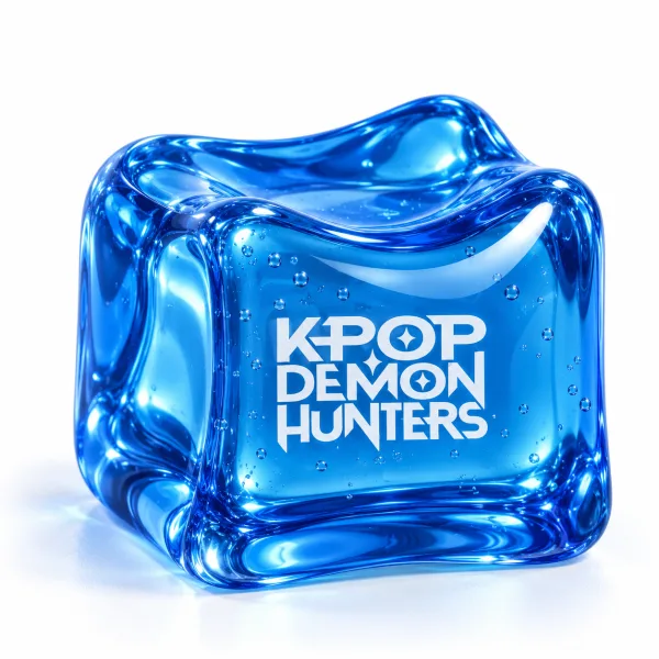 K Pop Demon Hunters Orange Jelly Squishy Toy