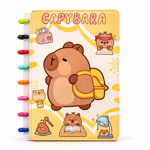 Kawaii Capybara Spiral Notebook