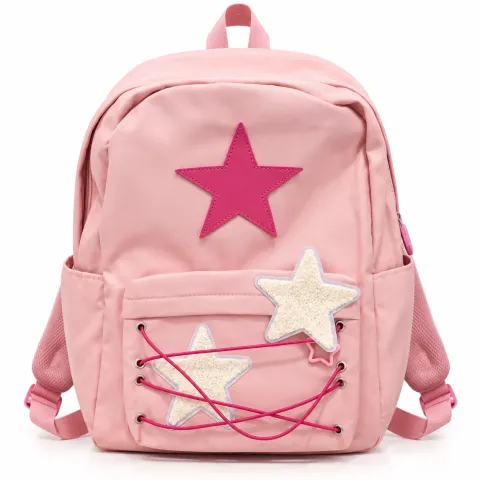 JEJU Pink Star Backpack